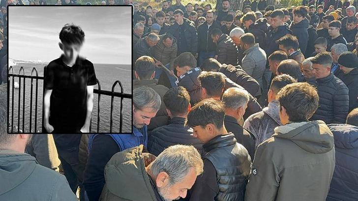 Karne almaya giderken kazada ölen Hasan, toprağa verildi