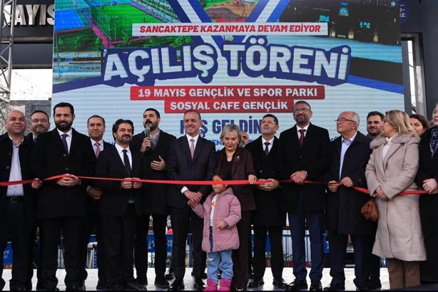 Sancaktepe’de 19 Mayıs Gençlik ve Spor Parkı hizmete açıldı