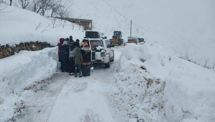 Diyarbakır’da yüksek kesimlerde kar, merkezde karla karışık yağmur etkili oldu (2)