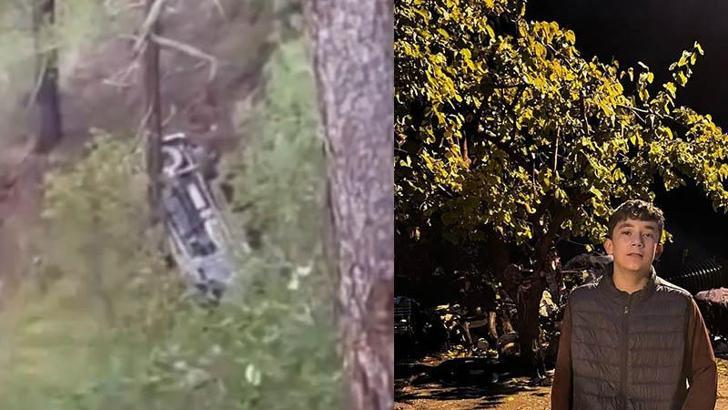 Babasından izinsiz aldığı otomobille şarampole yuvarlanan 15 yaşındaki çocuk öldü