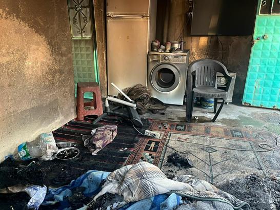 Tek başına yaşadığı evde çıkan yangında öldü