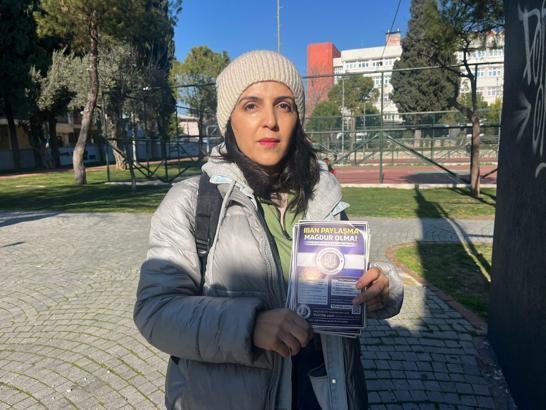 İzmir'de IBAN dolandırıcılığına karşı broşürlü uyarı