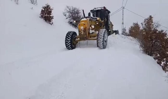 Elazığ’da 482 köy yolu kardan ulaşıma kapandı