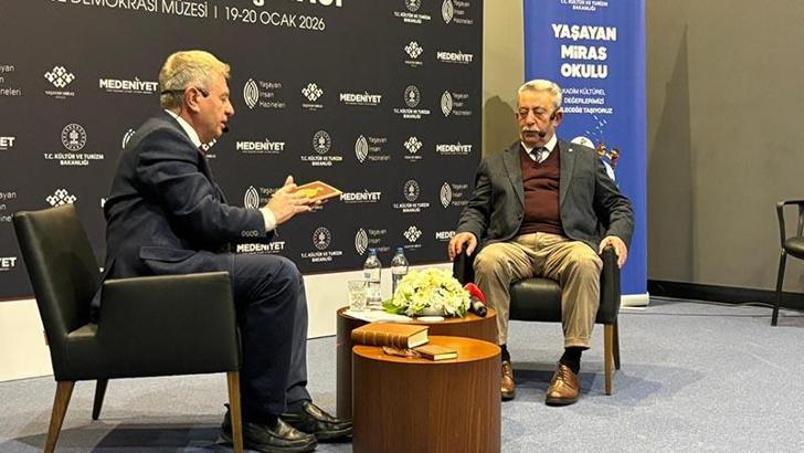 Cilt sanatçısı Mehmet Karslı, gençlerle bir araya geldi