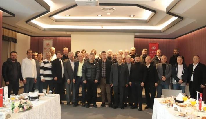 Hayat Hastanesi yönetimi Mudanya’daki muhtarlarla buluştu