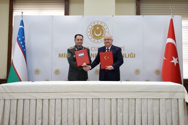 Bakan Güler, Özbek mevkidaşı Korgeneral Halmuhamedov ile bir araya geldi (2)