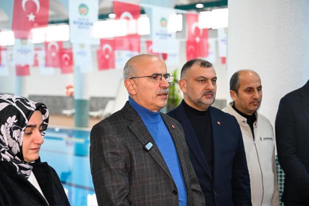 Malatya'ya depremde hasar alan spor merkezi yeniden açıldı