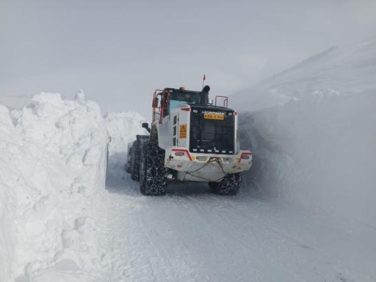 Kayseri'de, 11 ilçede 118 mahalle yolu ulaşıma açıldı