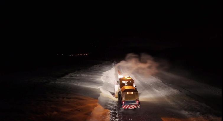 Bayburt'ta 81 köy yolu kardan kapandı