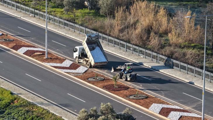 Aydın'da peyzaj çalışmaları sürüyor