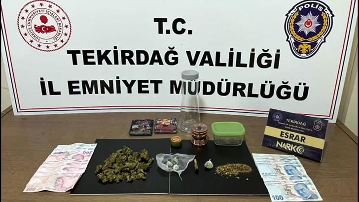 Tekirdağ’da uyuşturucu operasyonlarında 19 şüpheli tutuklandı