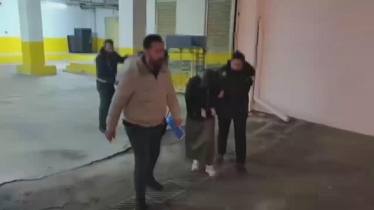 İstanbul - Atlas Çağlayan'ın ailesini tehdit eden 3 şüphelinin adliyeye sevk görüntüsü ortaya çıktı