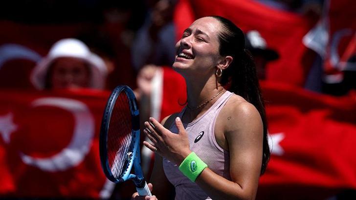 Milli tenisçi Zeynep Sönmez, Avustralya Açık'ta 3’üncü tura yükseldi