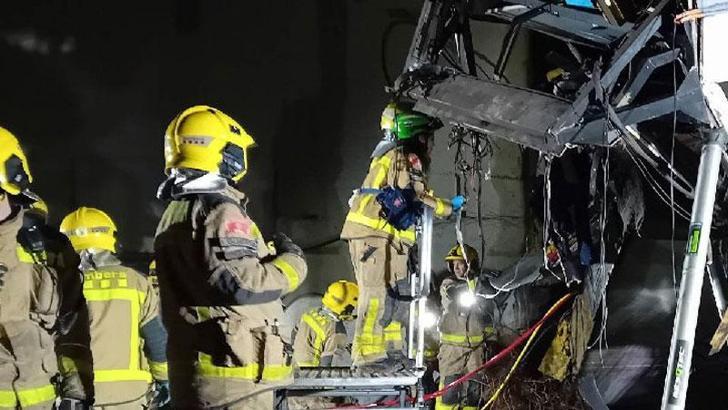 İspanya’da tren kazası: 1 ölü, 37 yaralı