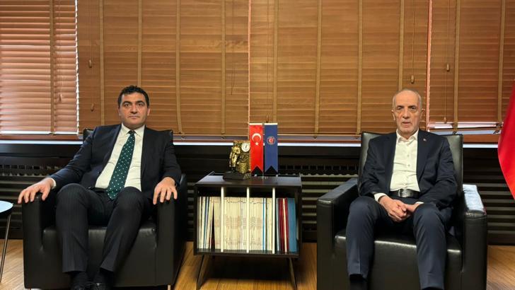 CHP'den TÜRK-İŞ Başkanı Atalay'a ziyaret
