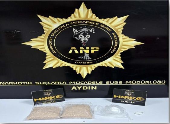 Aydın'da uyuşturucu operasyonuna 2 tutuklama