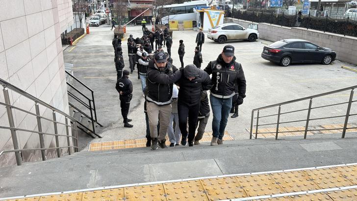 Eskişehir’de uyuşturucu operasyonu: 7 tutuklama