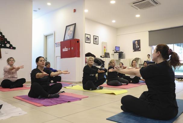 Kadınlar doğru nefes almanın yollarını öğreniyor