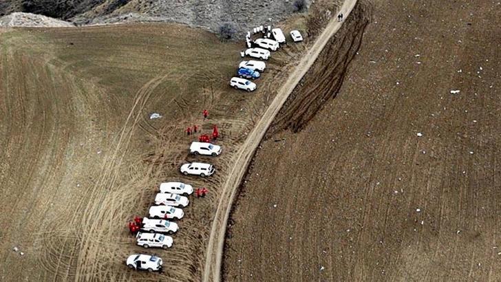 Libya uçağının düşmesine ilişkin ön rapor: Uçak bütün olarak tepeye çarptı