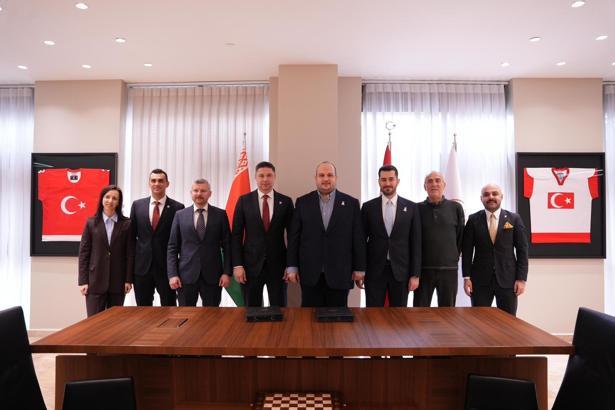 Türkiye ve Belarus buz hokeyinde stratejik iş birliği anlaşması imzalandı