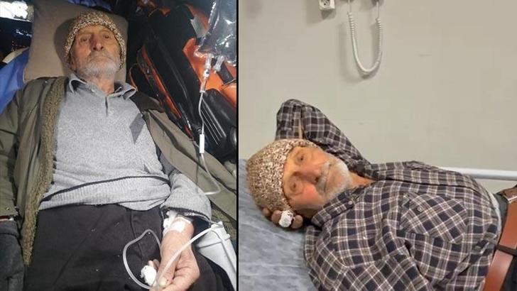 Kar köy yolunu kapattı, sınır protokolüyle Gürcistan üzerinden hastaneye ulaştırıldı