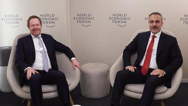 Bakan Fidan, Hollanda Dışişleri Bakanı Weel ile görüştü