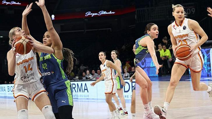 Galatasaray Çağdaş Faktoring - ZVVZ USK Praha: 64-71