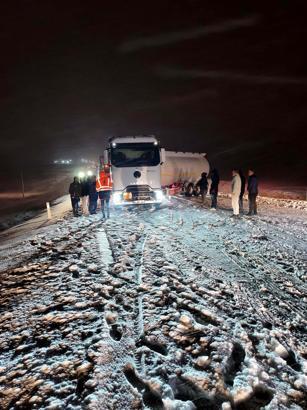 Gaziantep’te kar yağışı (3)