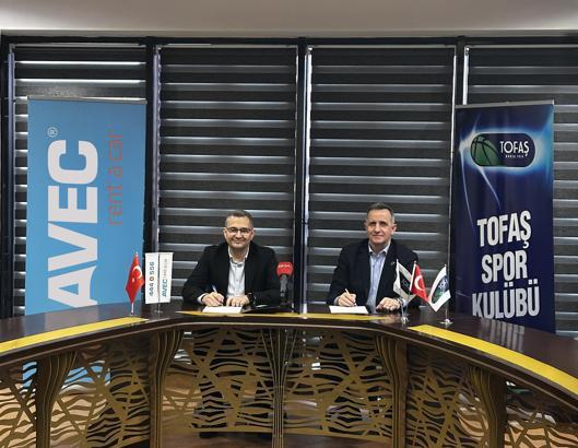 TOFAŞ Spor Kulübü ve Avec Rent a Car sponsorluk anlaşmasına imza attı