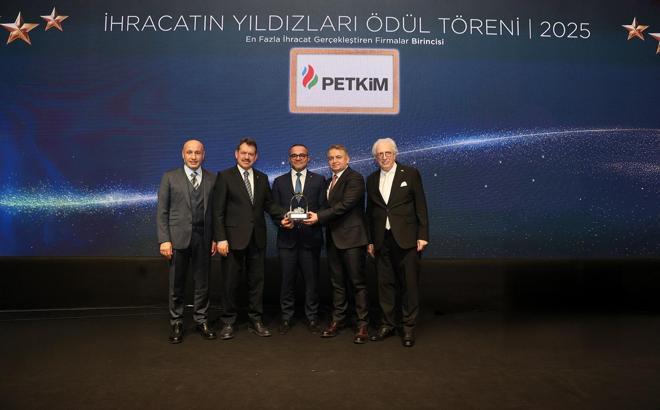 Petkim, ‘İhracatın Yıldızları 2025’ listesinde ilk sırada yer aldı