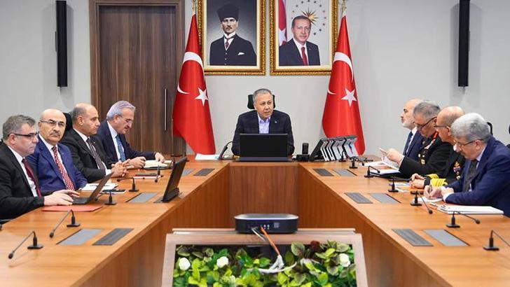 Bakanlıkta 'Terörsüz Türkiye' ve uyuşturucu ile mücadele toplantısı