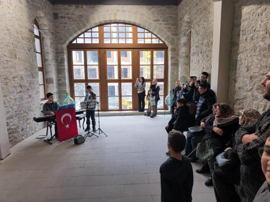 Trakya Üniversitesi Devlet Konservatuarı öğrencilerinden müzede konser