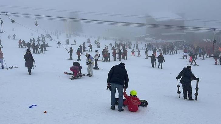 Uludağ'da sömestir yoğunluğu