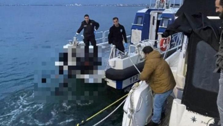 Balıkçılar, denizde dalgıç kıyafetli erkek cesedi buldu