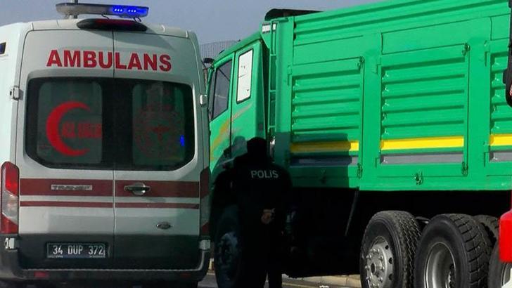 Başakşehir'de tamir ettiği kamyonun şoför kabininin üzerine devrilmesi sonucu hayatını kaybetti