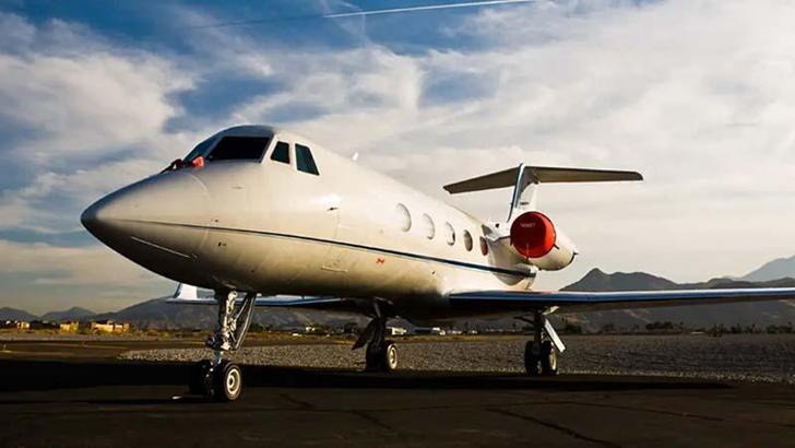 ABD'de özel jet düştü