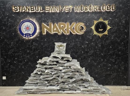 İstanbul- Sancaktepe'de operasyonda 83 kilo uyuşturucu ele geçirildi; 2 şüpheli tutuklandı