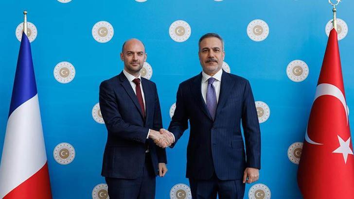 Bakan Fidan, Fransız mevkidaşı Barrot ile görüştü