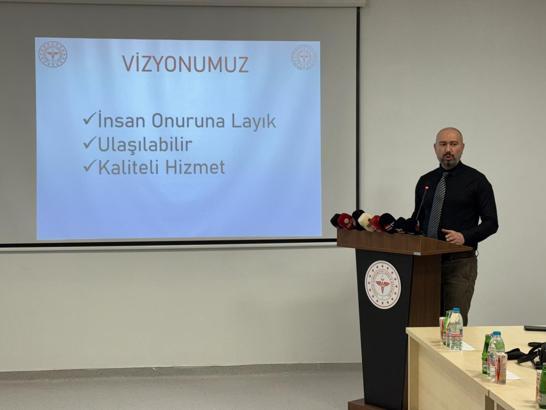 Niğde Ömer Halisdemir Eğitim ve Araştırma Hastanesi'nde 2025 yılında yaklaşık 2 milyon muayene yapıldı
