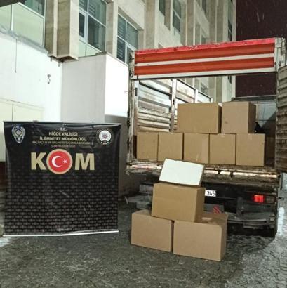 Niğde’de kaçakçılık operasyonu: 6 gözaltı