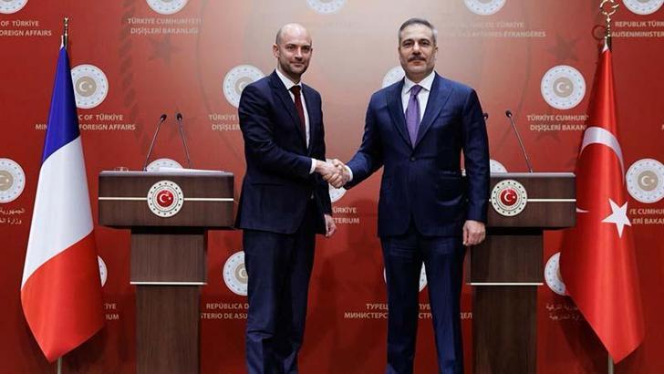 Bakan Fidan, Fransız mevkidaşı Barrot ile görüştü