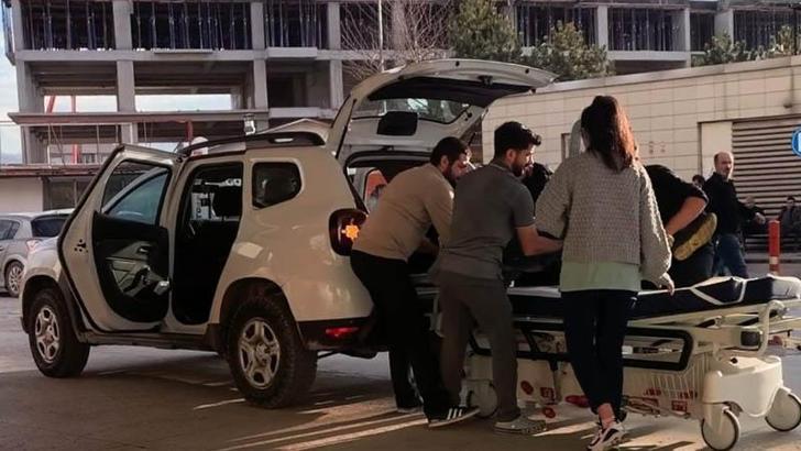 Yaralıyı bagajda hastaneye götürdüler