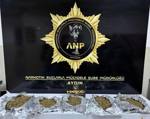 Aydın'da uyuşturucu operasyonuna 1 tutuklama