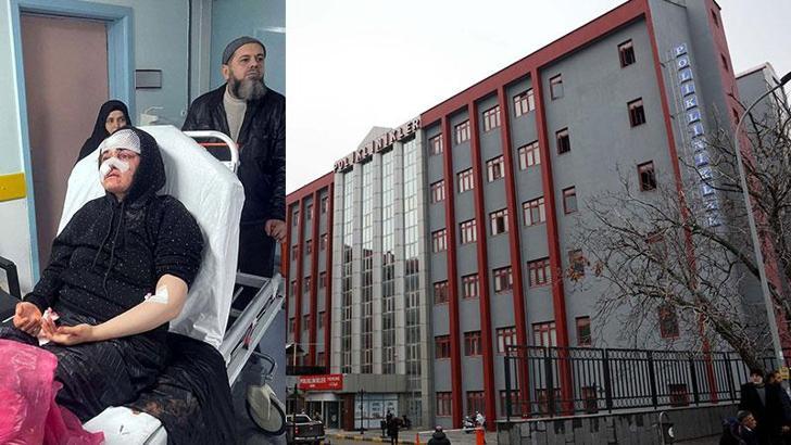 Boşanma aşamasındaki eşini kaldırım taşıyla dövdü