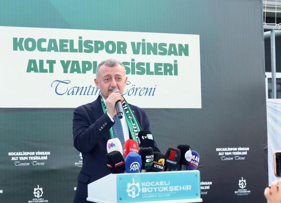 Kocaelispor’un altyapı tesisi yenilendi