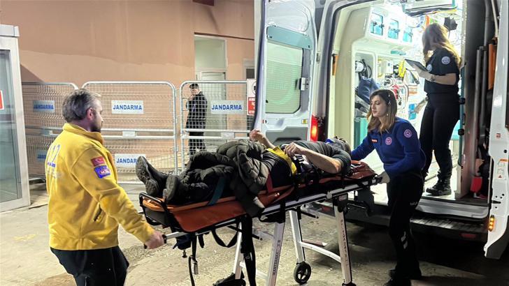 Ergene'de 3 aracın karıştığı kazada 3 kişi yaralandı