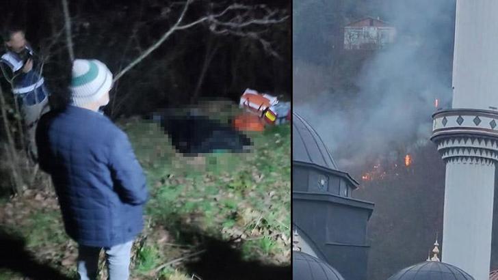 Anız yangınında dumandan etkilenip öldü