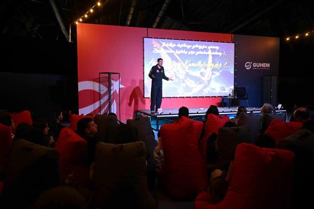 HÜRKUŞ’un baş test pilotu Murat Özpala, GUHEM’de deneyimlerini anlattı