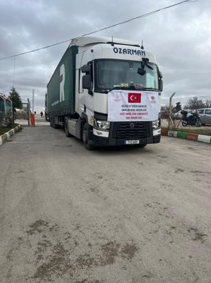 Vakıflar Genel Müdürlüğü'nden KKTC'ye 5 bin koli gıda yardımı