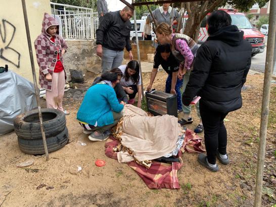 Su dolu çukura düşen Fatmagül'ü elektrikli sobayla ısıttılar